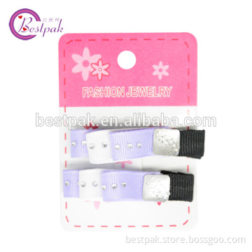 small grosgrain ribbon decorative hair pins for kids